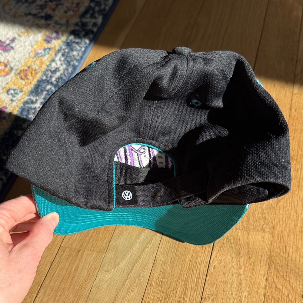 Volkswagen Driver Gear Love Hat with Teal and Purple Accents - Picture 2 of 8